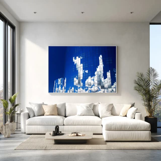 Quadro Decorativo Nuvens Quadradas da PGR