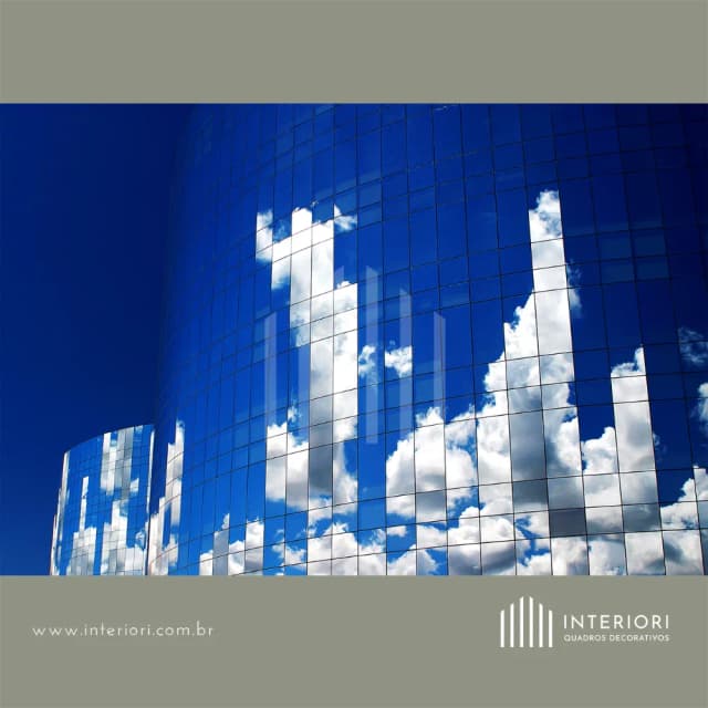 Quadro Decorativo Nuvens Quadradas da PGR