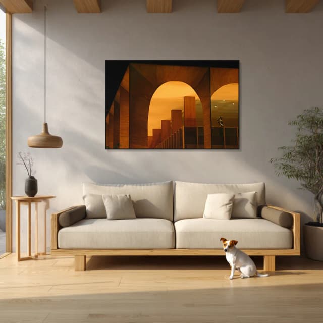 Quadro Decorativo Detalhe do Palácio Itamaraty