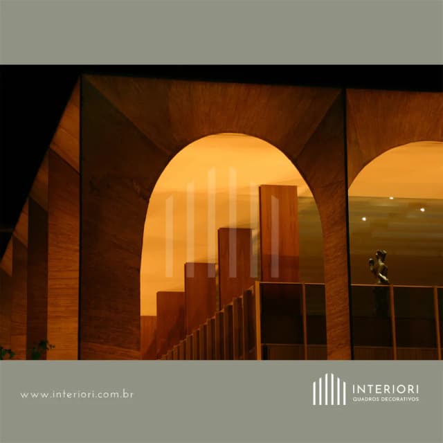 Quadro Decorativo Detalhe do Palácio Itamaraty