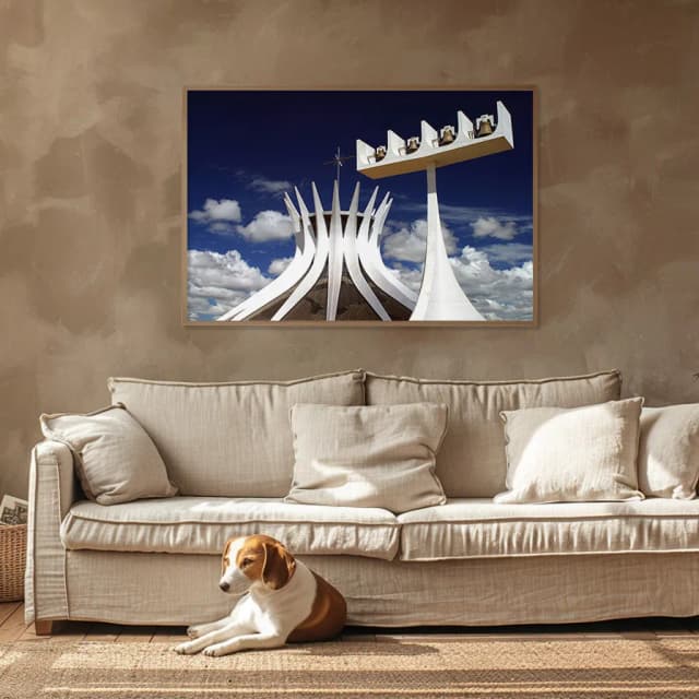 Quadro Decorativo Catedral de Brasília