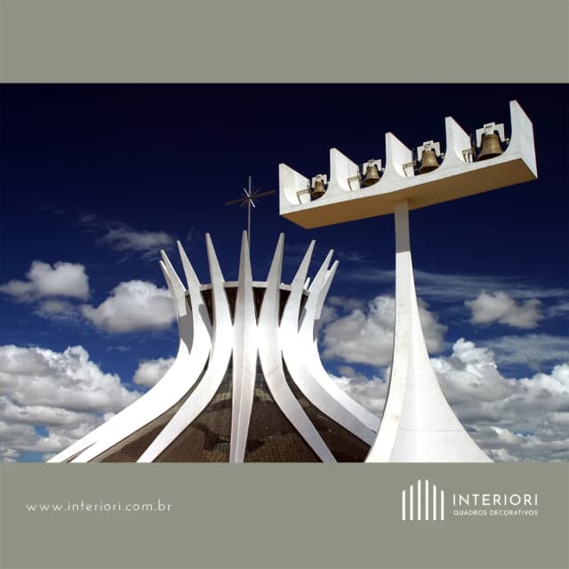 Quadro Decorativo Catedral de Brasília