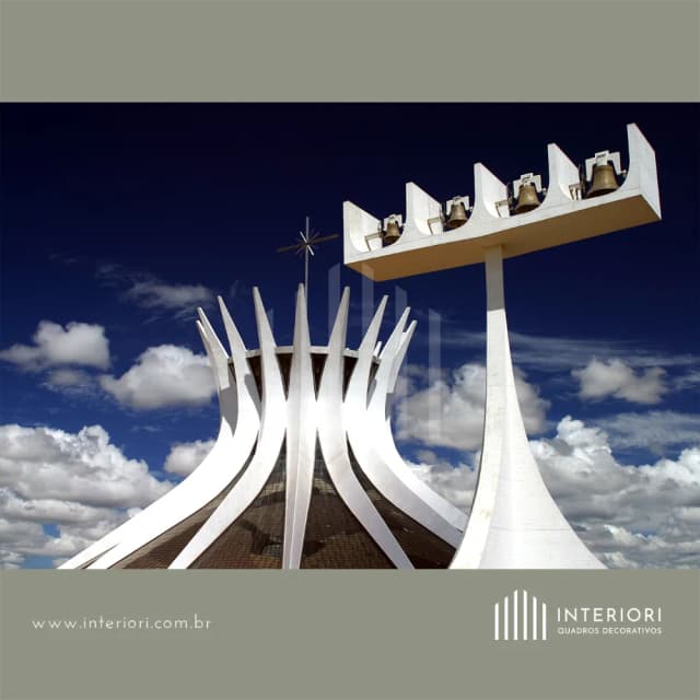Quadro Decorativo Catedral de Brasília