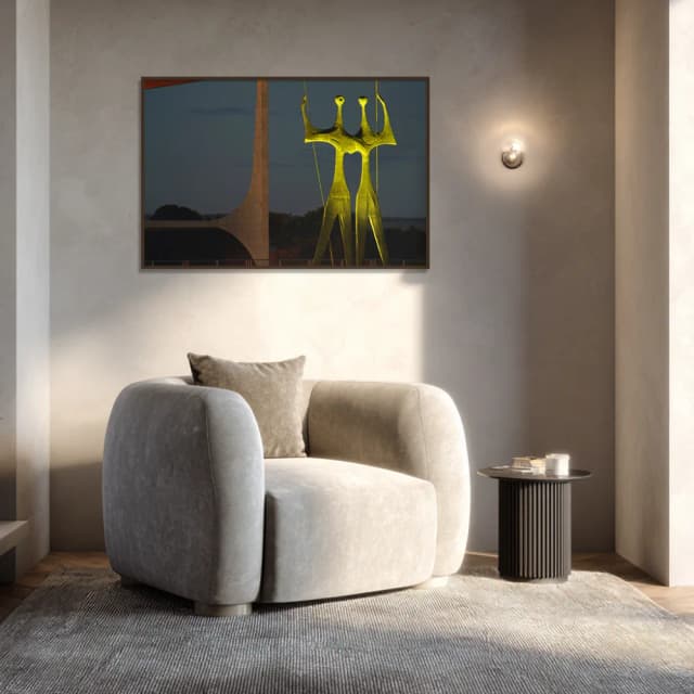 Quadro Decorativo Os Candangos