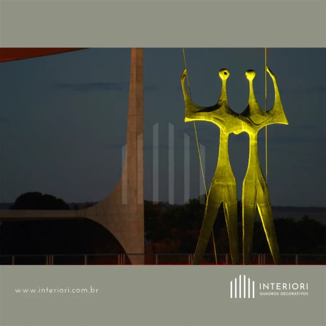 Quadro Decorativo Os Candangos