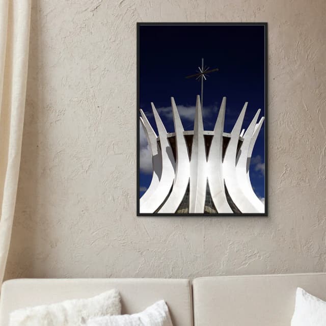 Quadro Decorativo Catedral de Brasília Externa