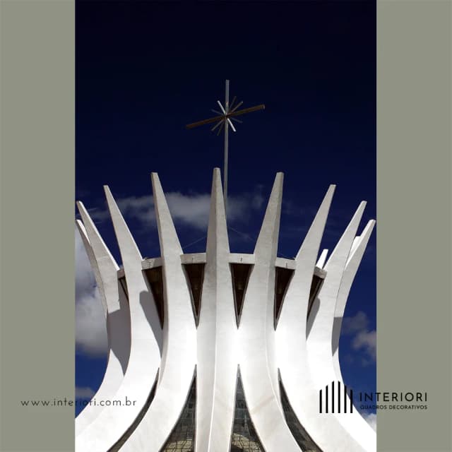 Quadro Decorativo Catedral de Brasília Externa